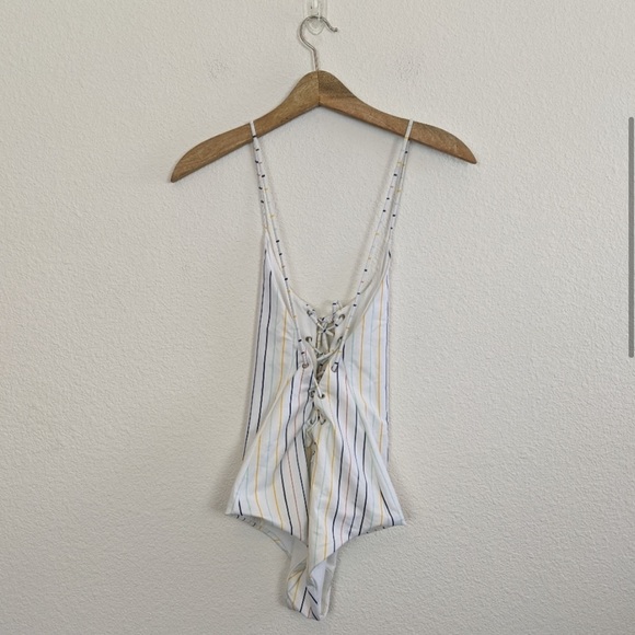 Tavik Monahan reversible stripe one piece swimsuit - Picture 4 of 6